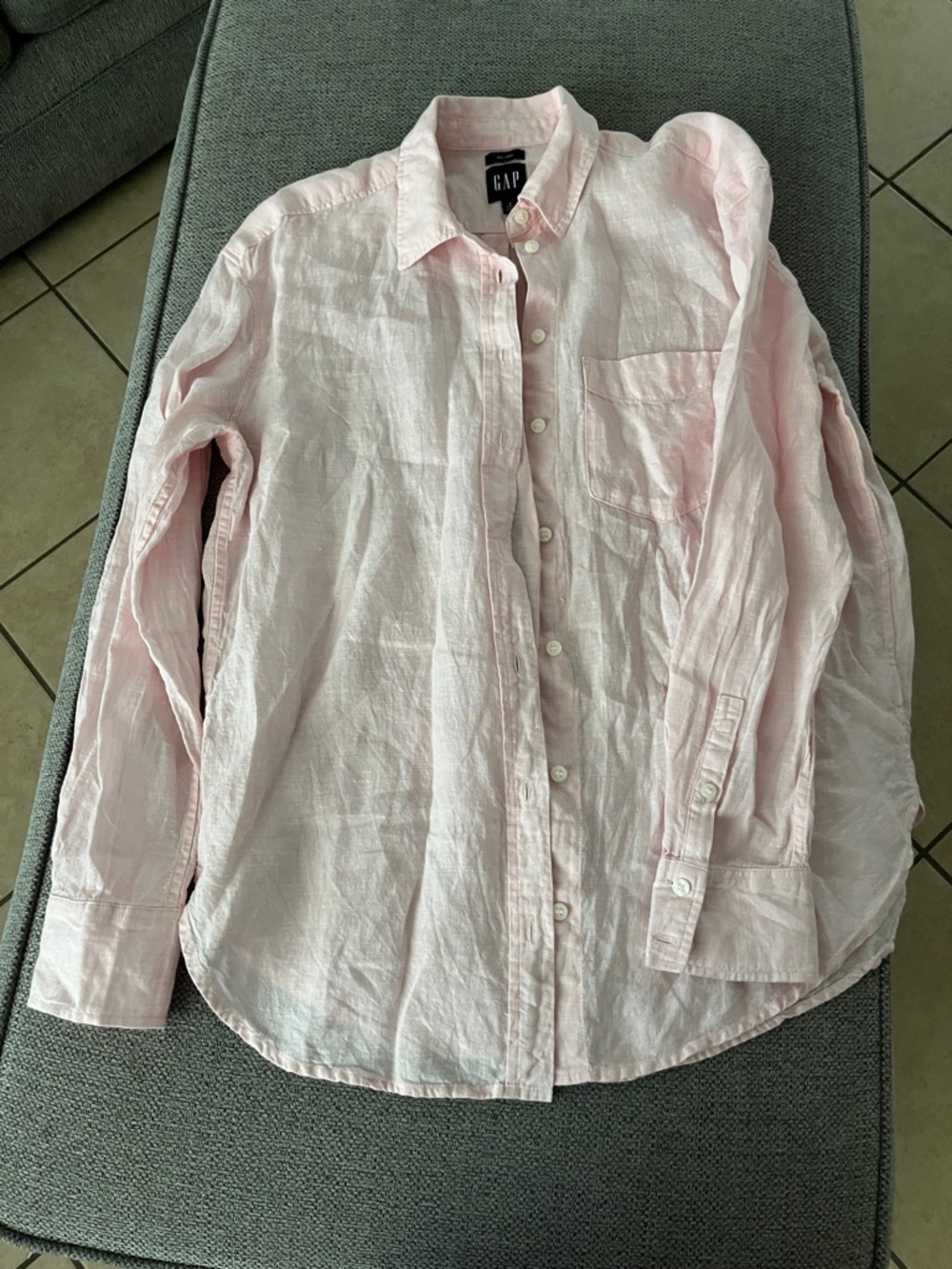 GAP Linen oversized shirt - Picture 5 of 8